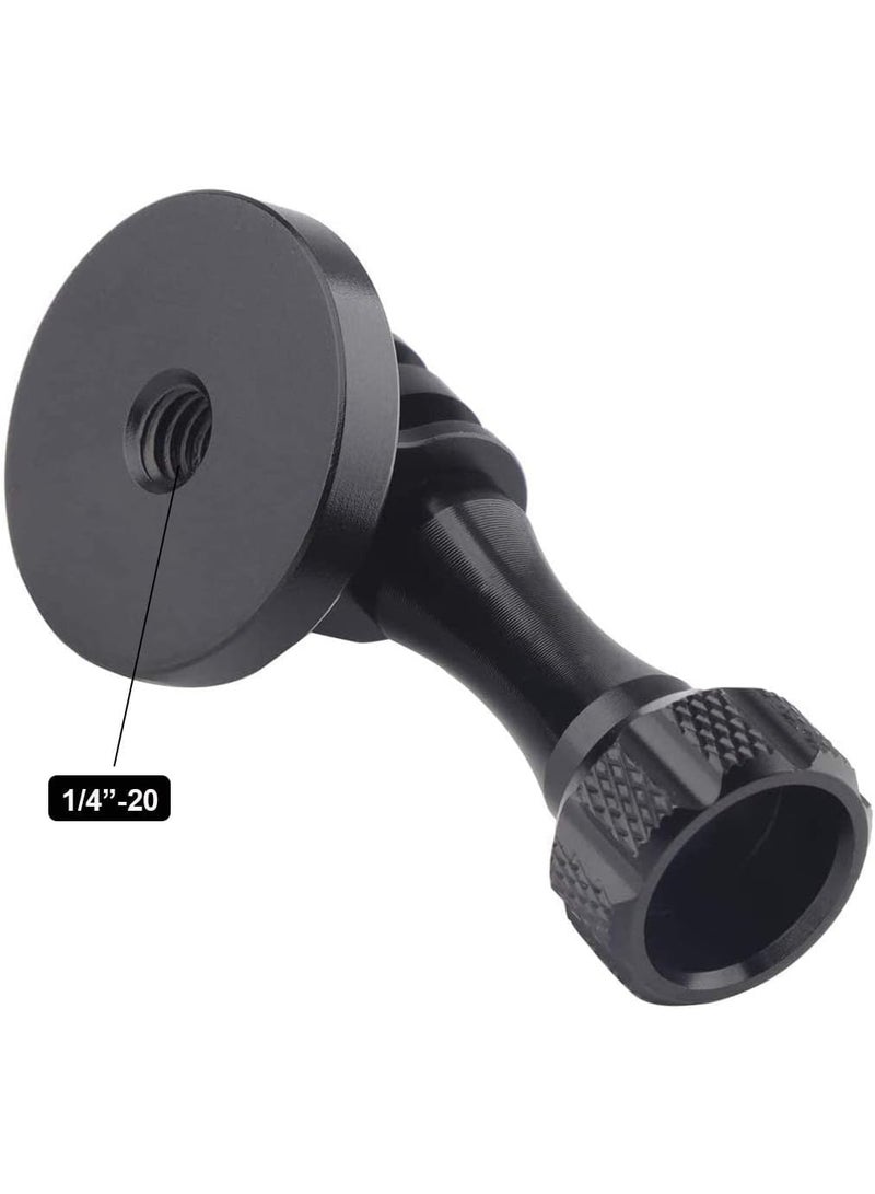 eWINNER Tripod Adapter Mount Thumb Screw Aluminum Screw Mount Adapter for Gopro Hero 13 12 11 10 9 MAX/for DJI Osmo Action 5 Pro 4 3 2 /for Insta360 X5 X4 X3 X2 X RS/for Sjcam Action Cameras - Image 2